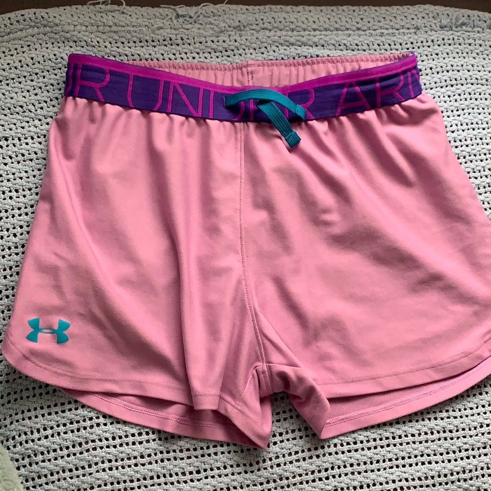Lilac colored shorts
